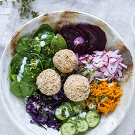 Buddha Bowl with Falafel