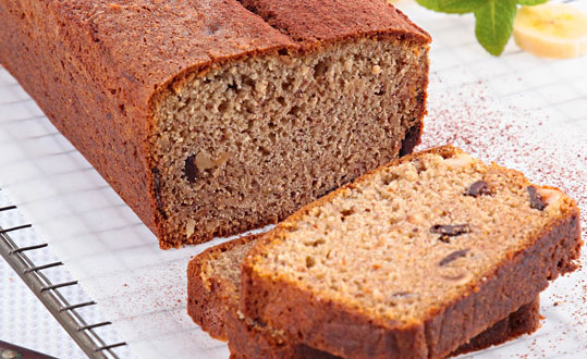 Hazelnut and chocolate chip banana bread Recipe | Braun CA