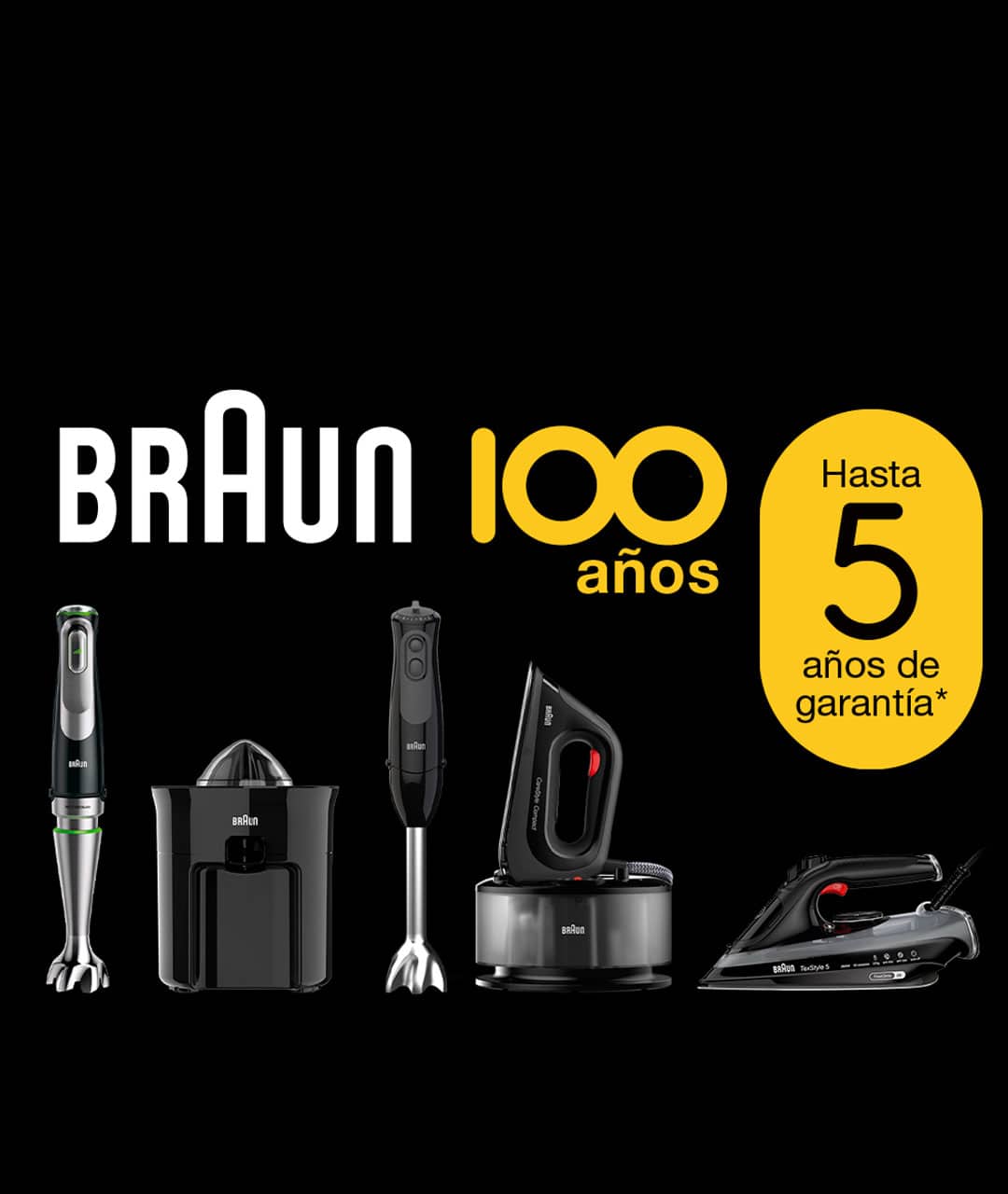 Braun Minipimer 5 MQ 5037 WH Puree and sauce - Batidora de mano, incluye  paquete accesorios premium