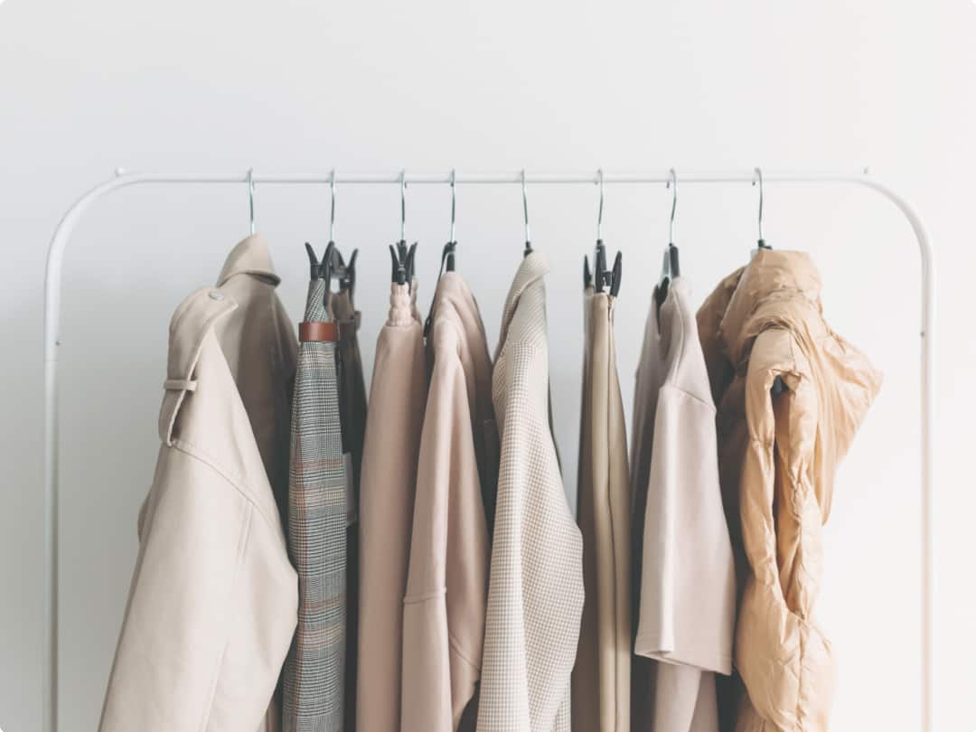 Maximum minimalism for your wardrobe.