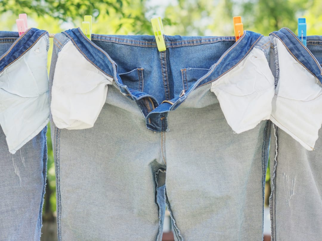 Wash clothes inside out
