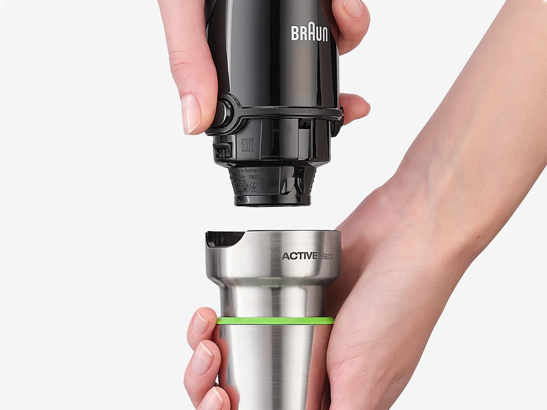 Braun Hand blender EasyClick and EasyClick + accessories.