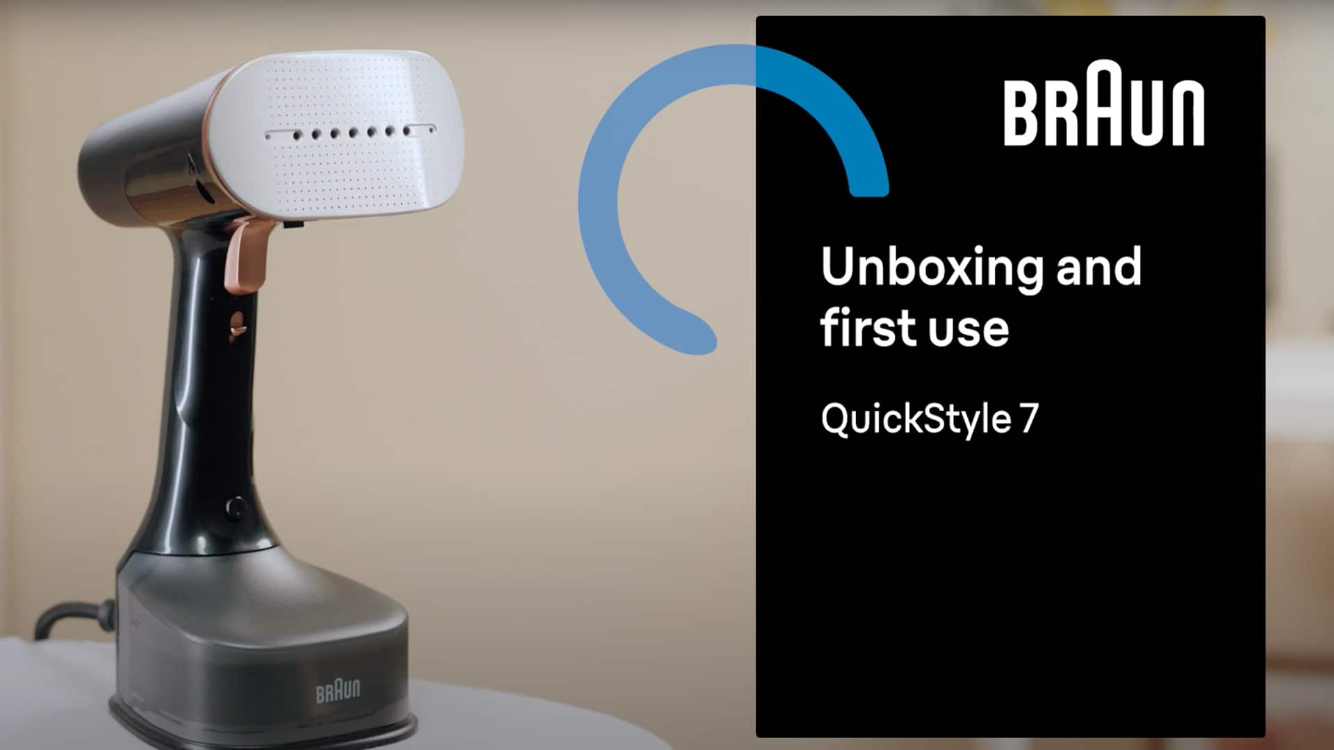 Braun QuickStyle 7 - Unboxing and set up 