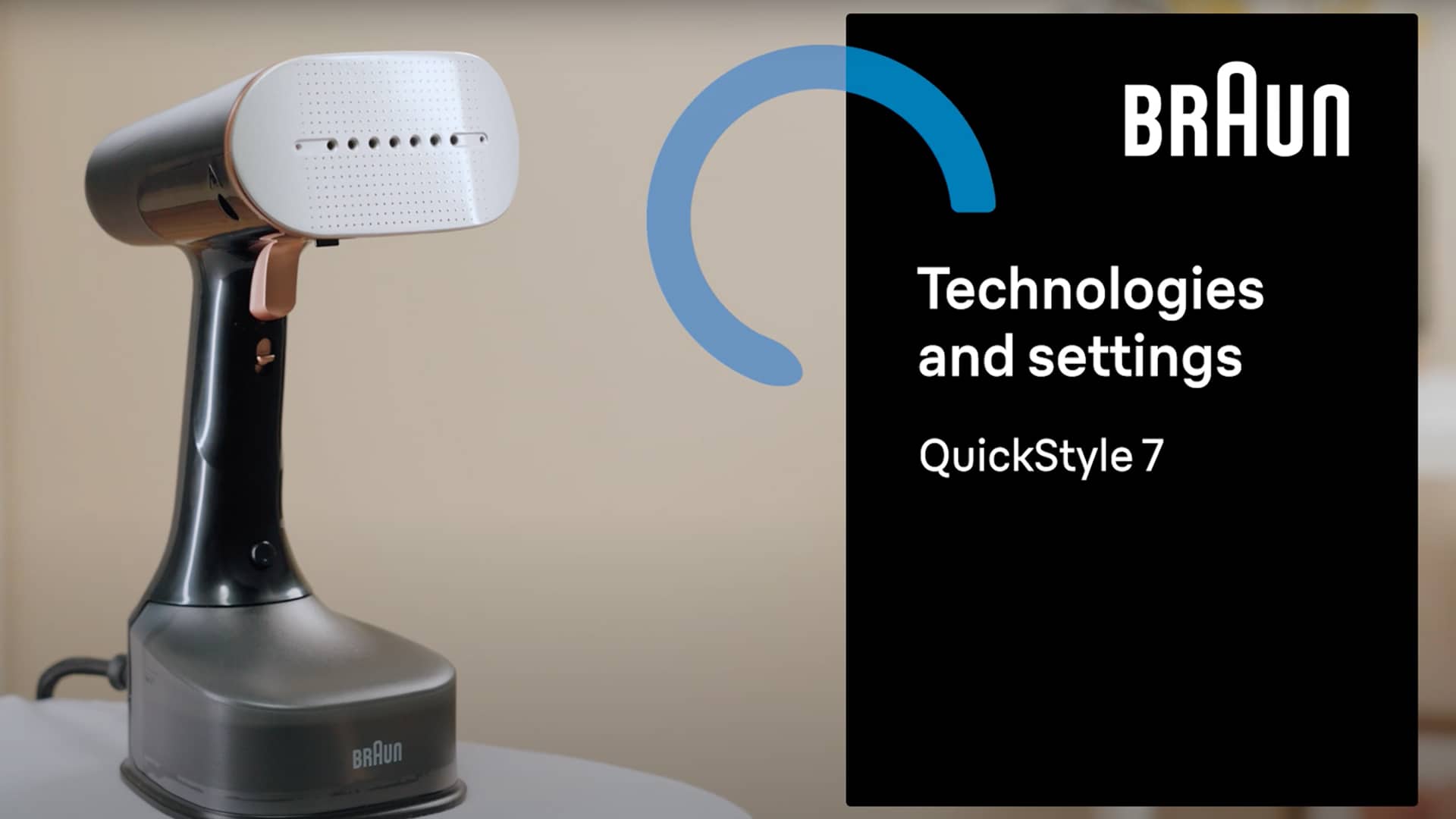 Braun QuickStyle 7 - Technologies and settings 