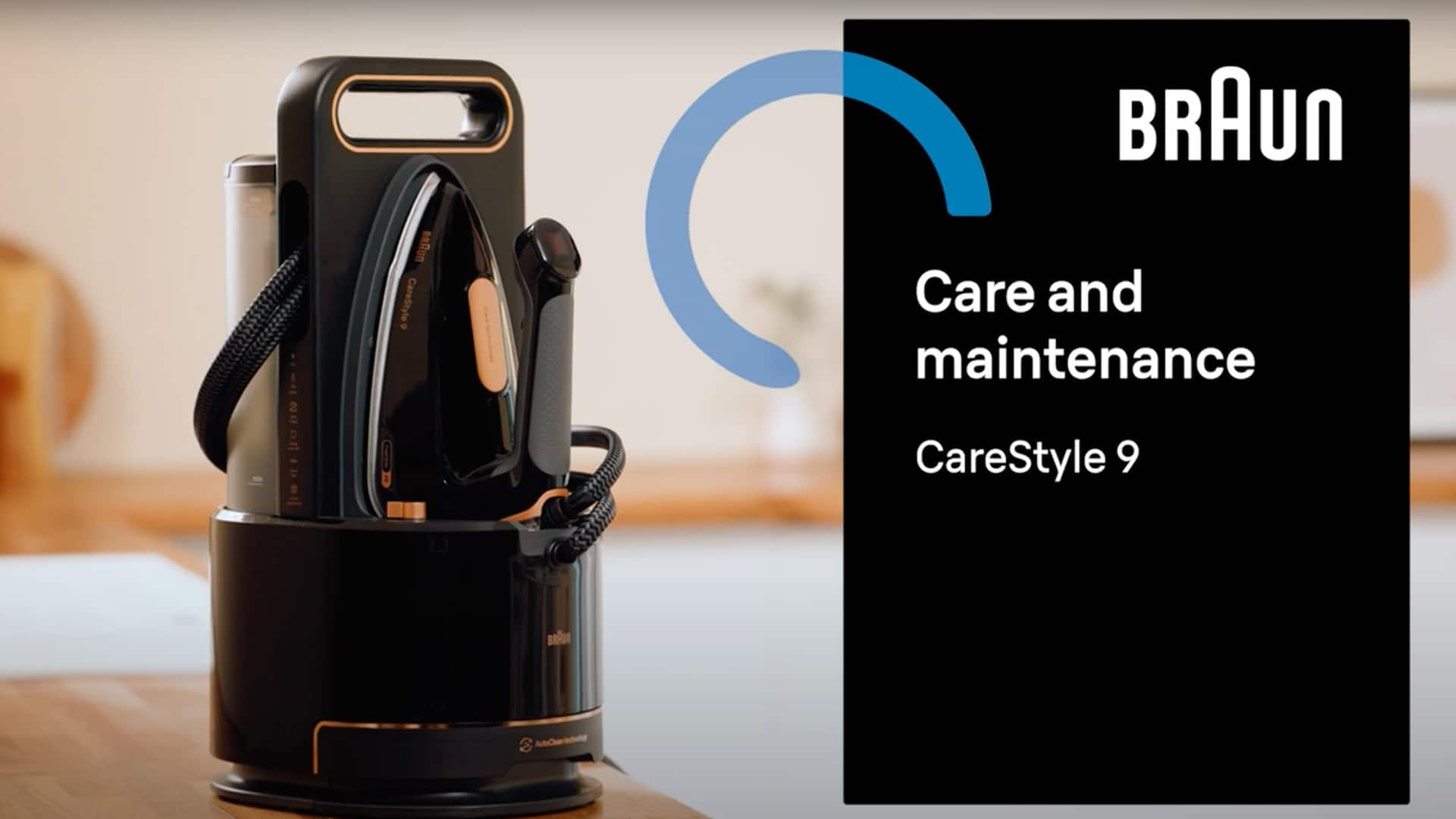 Braun CareStyle 9 care and maintenance